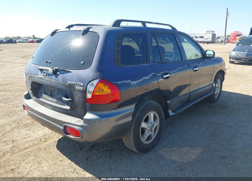 2004 HYUNDAI SANTA FE GLS/LX VIN: KM8SC13E04U595553