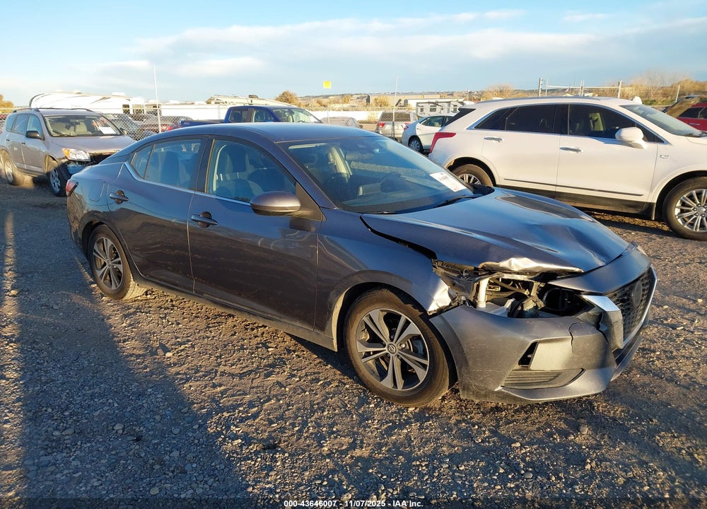 2021 NISSAN SENTRA SV XTRONIC CVT VIN: 3N1AB8CV2MY236278