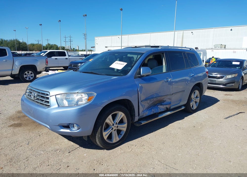 2008 TOYOTA HIGHLANDER LIMITED VIN: JTEDS42A282029553