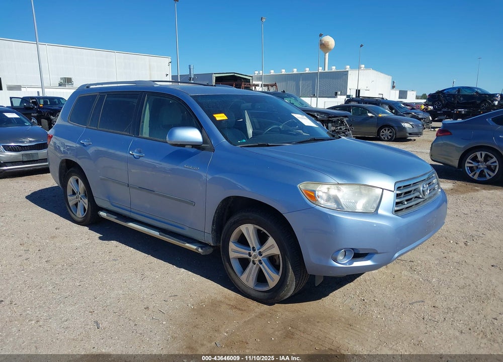 2008 TOYOTA HIGHLANDER LIMITED VIN: JTEDS42A282029553