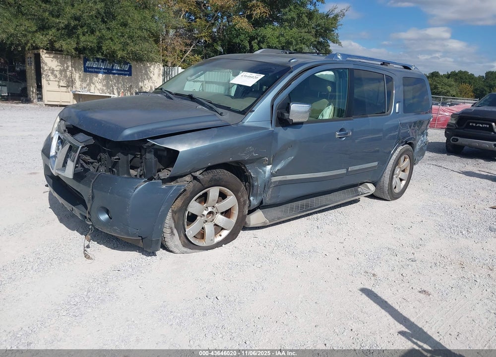 2012 NISSAN ARMADA SL VIN: 5N1BA0ND2CN601558