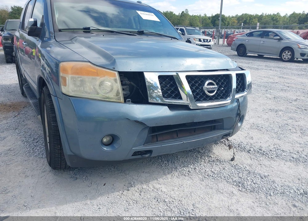 2012 NISSAN ARMADA SL VIN: 5N1BA0ND2CN601558