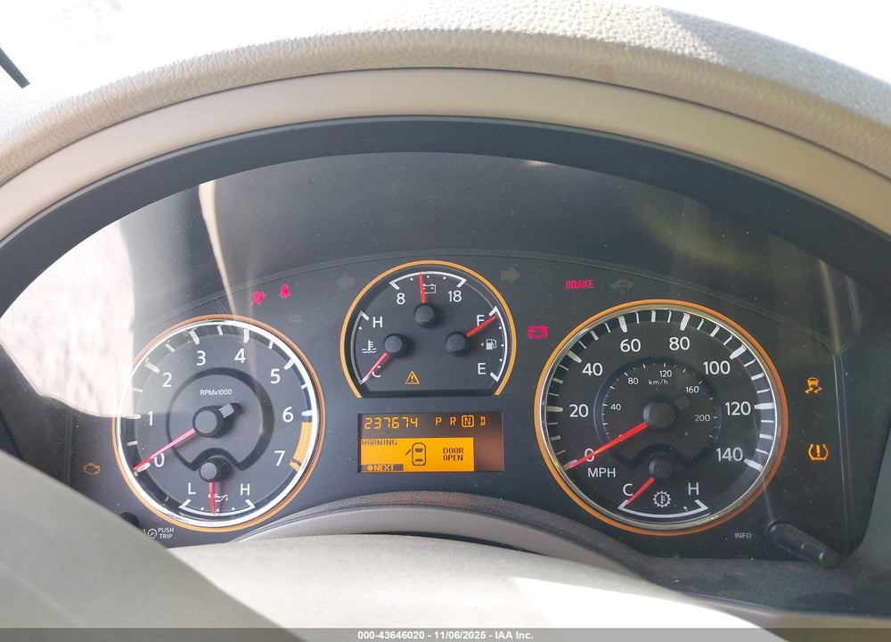 2012 NISSAN ARMADA SL VIN: 5N1BA0ND2CN601558
