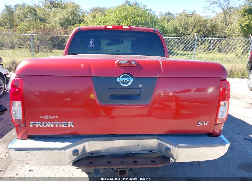 2012 NISSAN FRONTIER SV VIN: 1N6AD0ER9CC447331