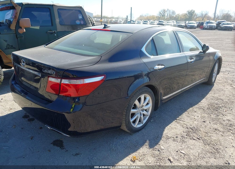 2008 LEXUS LS 460 VIN: JTHBL46F385081009