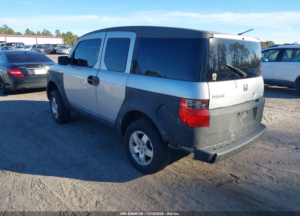 2003 HONDA ELEMENT EX VIN: 5J6YH28513L029012