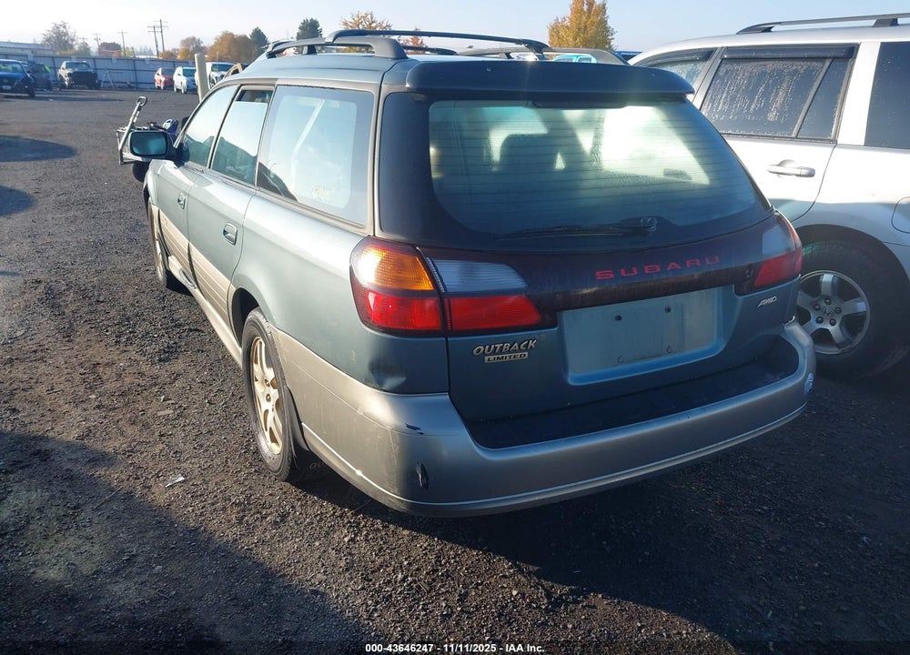 2001 SUBARU OUTBACK LIMITED VIN: 4S3BH686817610346