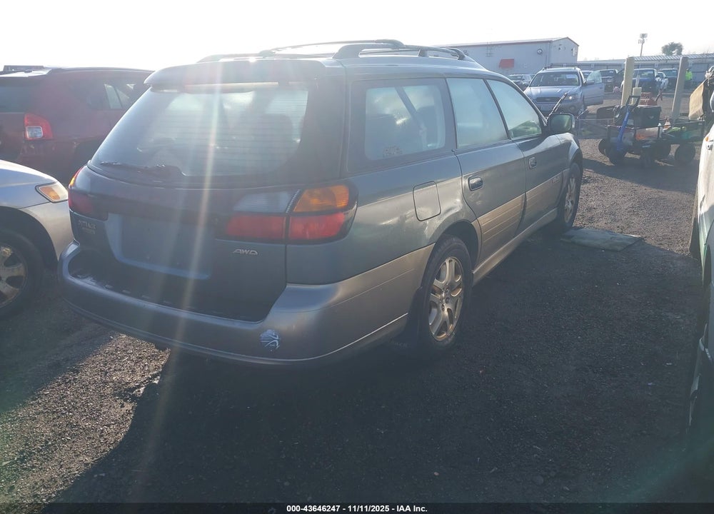 2001 SUBARU OUTBACK LIMITED VIN: 4S3BH686817610346