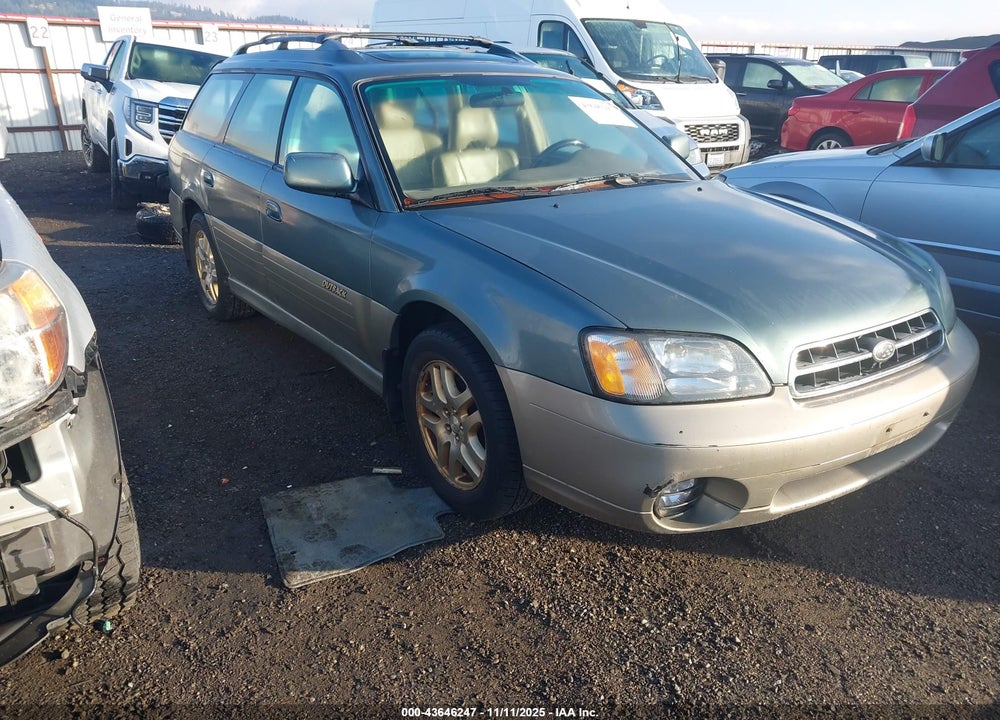 2001 SUBARU OUTBACK LIMITED VIN: 4S3BH686817610346