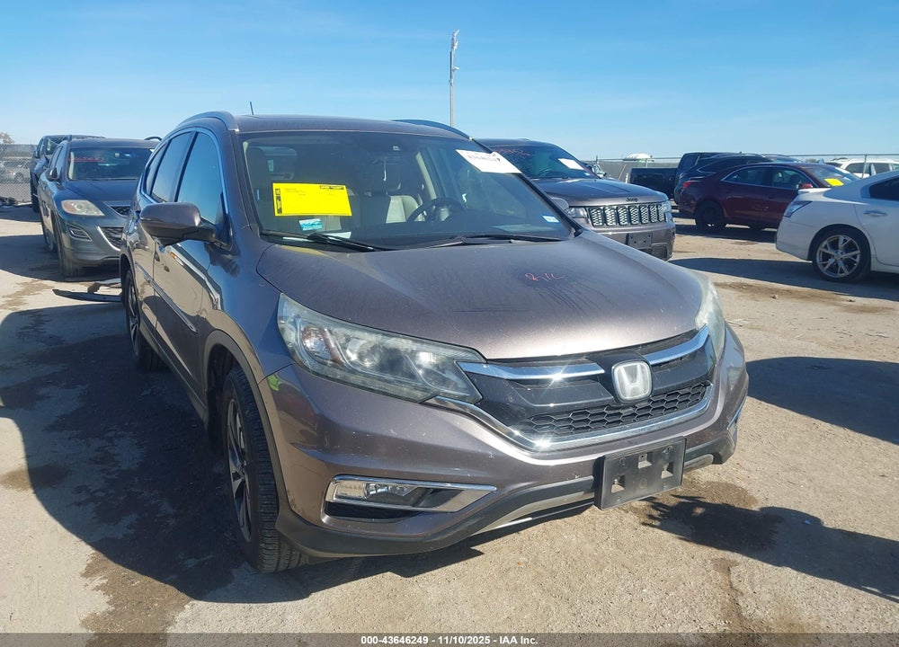 2016 HONDA CR-V TOURING VIN: 5J6RM3H92GL031415