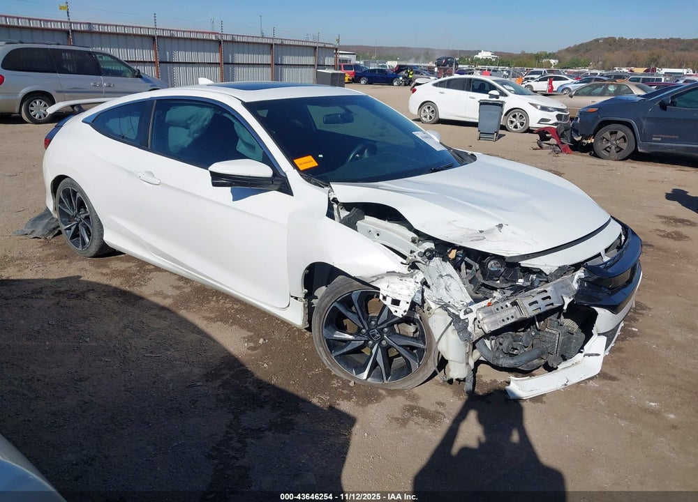 2018 HONDA CIVIC SI VIN: 2HGFC3A51JH750695