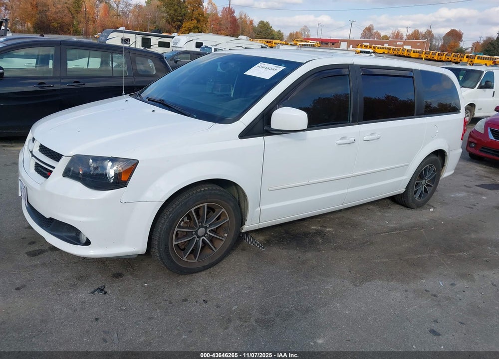 2016 DODGE GRAND CARAVAN R/T VIN: 2C4RDGEGXGR330352