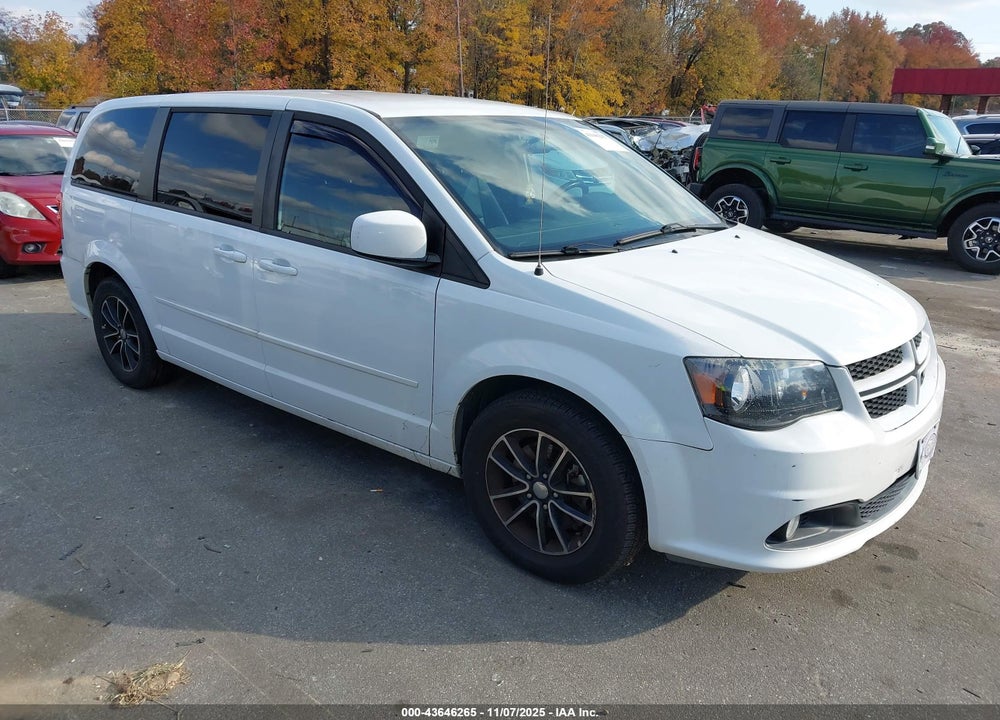 2016 DODGE GRAND CARAVAN R/T VIN: 2C4RDGEGXGR330352