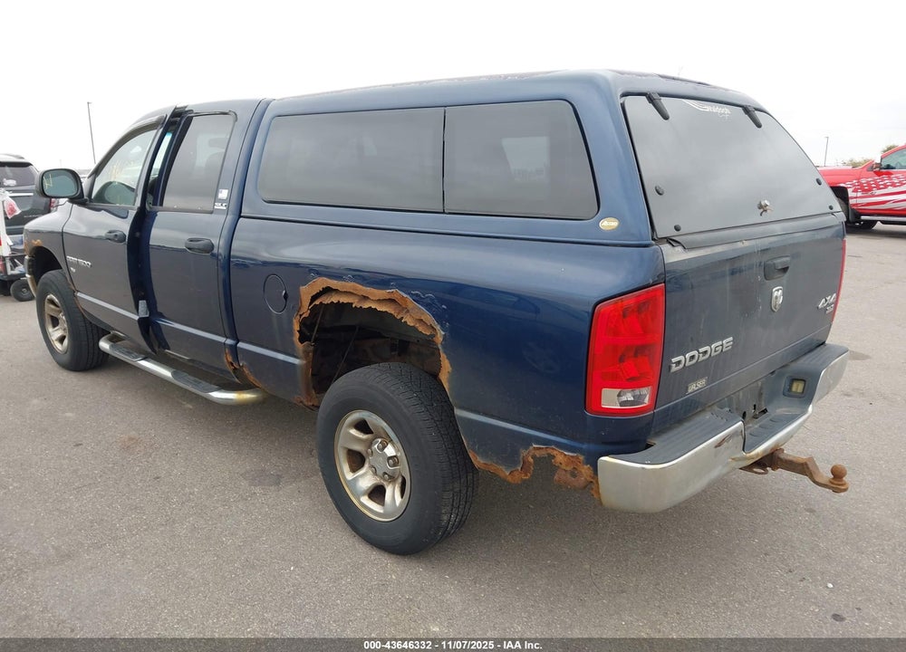 2003 DODGE RAM 1500 SLT/LARAMIE/ST VIN: 1D7HU18N13S286534