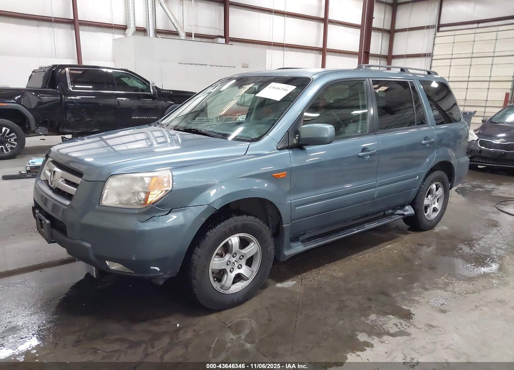 2006 HONDA PILOT EX VIN: 2HKYF18466H518074