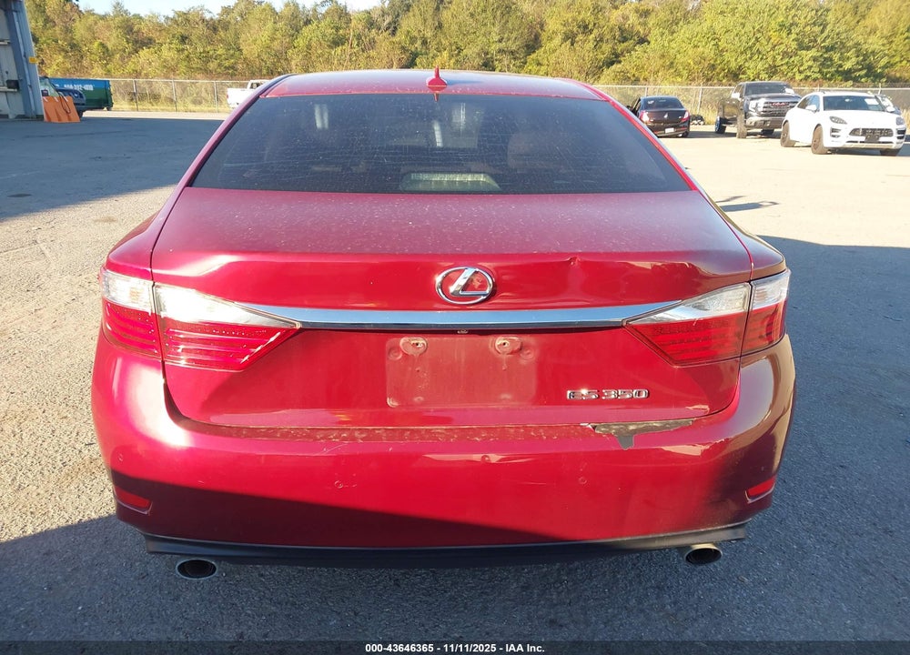 2013 LEXUS ES 350 VIN: JTHBK1GG6D2080117