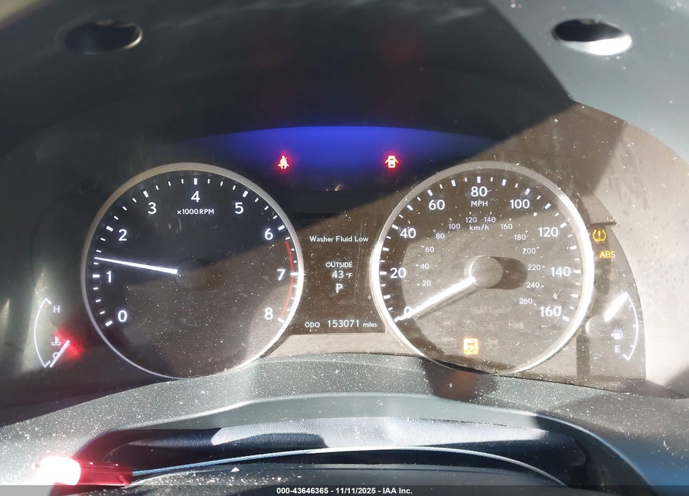 2013 LEXUS ES 350 VIN: JTHBK1GG6D2080117