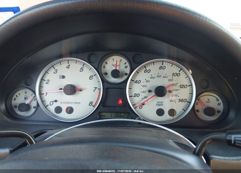 2003 MAZDA MX-5 MIATA CLOTH/LS/SE/SHINSEN VIN: JM1NB353630312719
