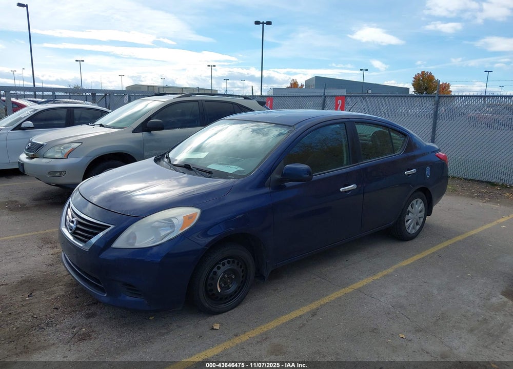 2012 NISSAN VERSA 1.6 SV VIN: 3N1CN7AP2CL910066