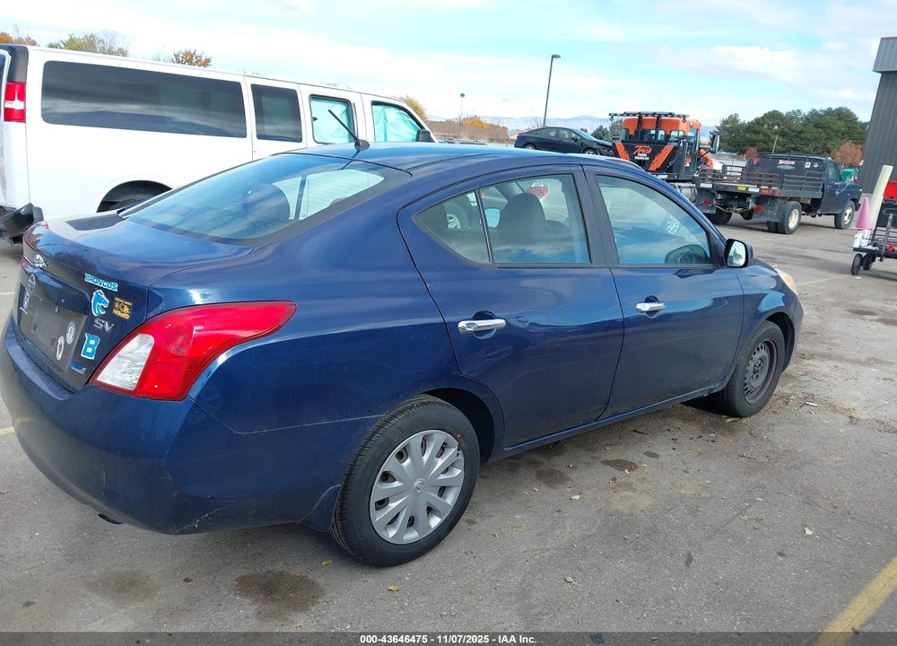 2012 NISSAN VERSA 1.6 SV VIN: 3N1CN7AP2CL910066
