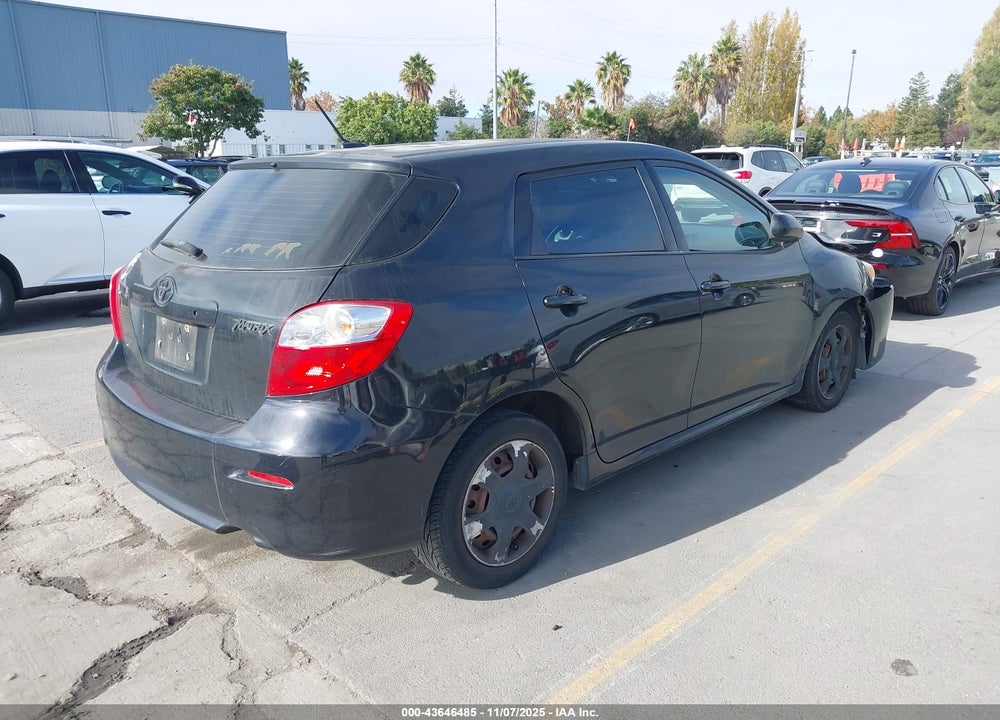 2009 TOYOTA MATRIX VIN: 2T1KU40E49C065579