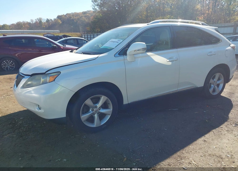 2010 LEXUS RX 350 VIN: 2T2BK1BA5AC067498