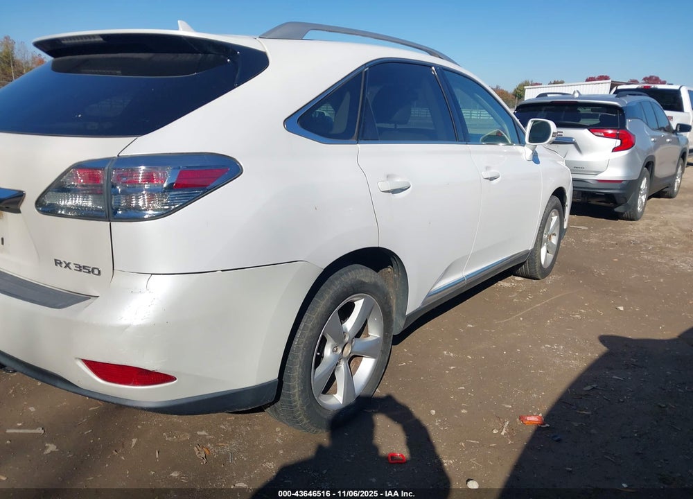 2010 LEXUS RX 350 VIN: 2T2BK1BA5AC067498
