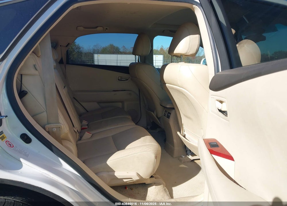 2010 LEXUS RX 350 VIN: 2T2BK1BA5AC067498