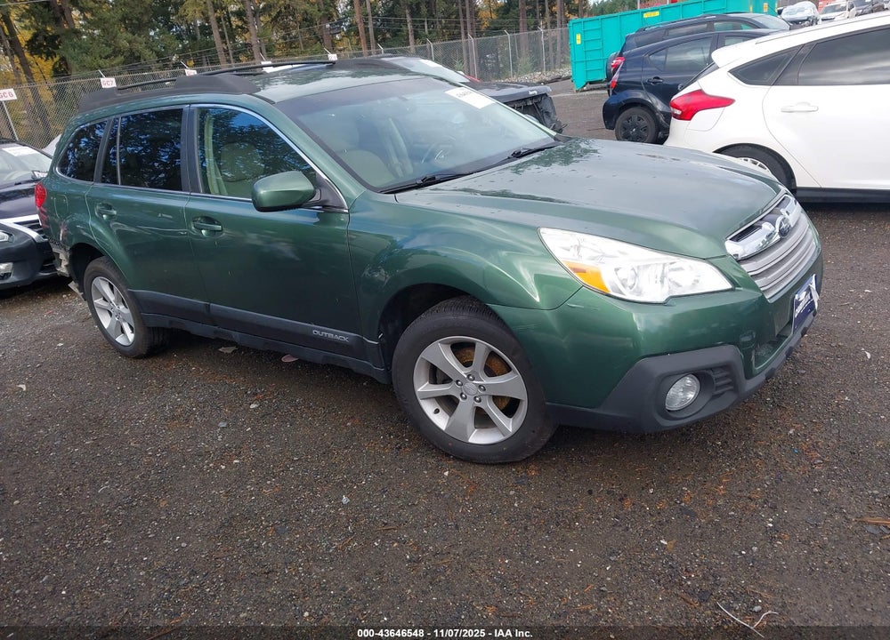 2013 SUBARU OUTBACK 2.5I PREMIUM VIN: 4S4BRBCC3D3270128