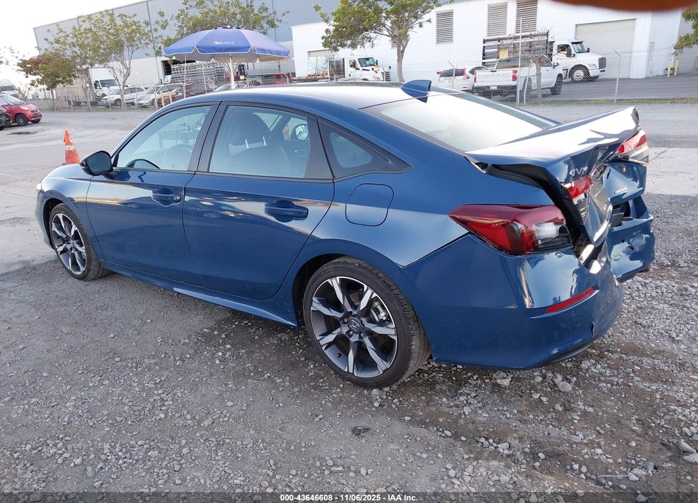 2025 HONDA CIVIC HYBRID VIN: 2HGFE4F86SH300559