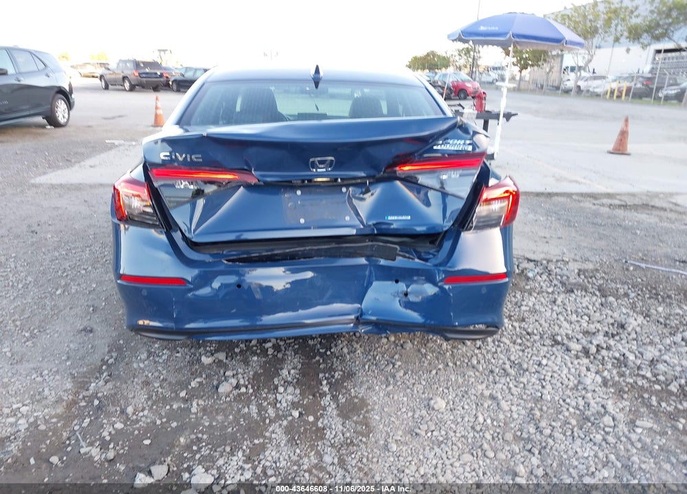2025 HONDA CIVIC HYBRID VIN: 2HGFE4F86SH300559