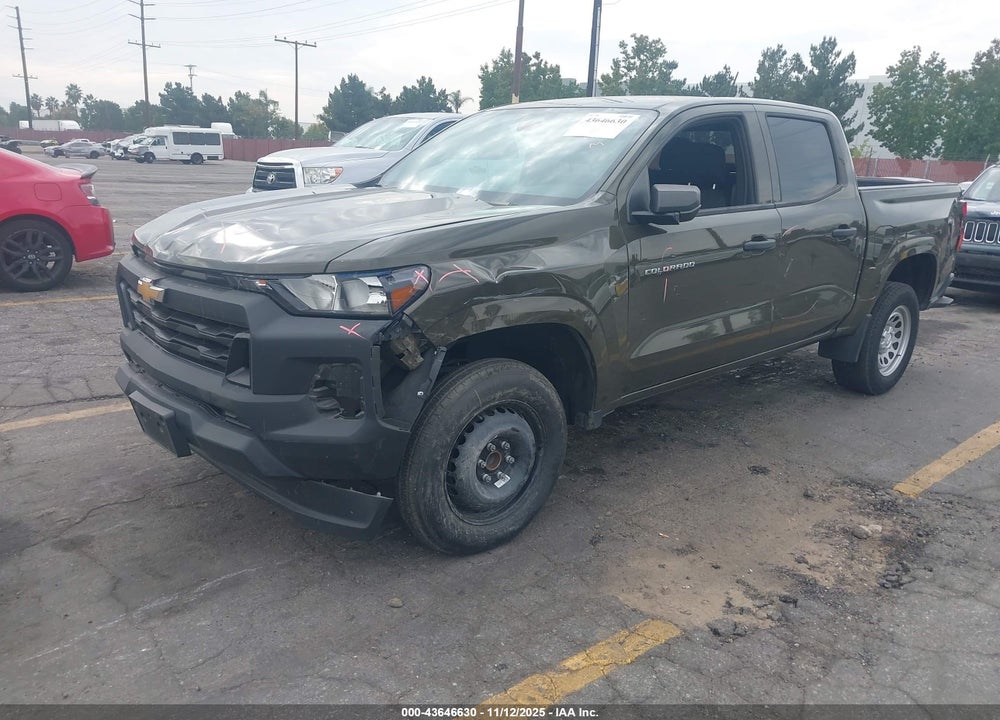 2023 CHEVROLET COLORADO 2WD SHORT BOX WT VIN: 1GCGSBEC6P1265114