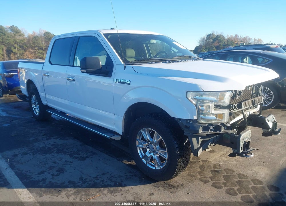2016 FORD F-150 XLT VIN: 1FTEW1EF6GKD29856