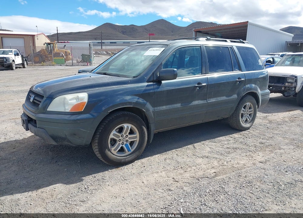 2005 HONDA PILOT EX-L VIN: 2HKYF18715H561486