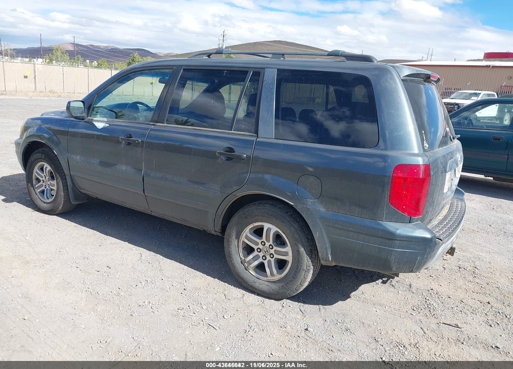 2005 HONDA PILOT EX-L VIN: 2HKYF18715H561486