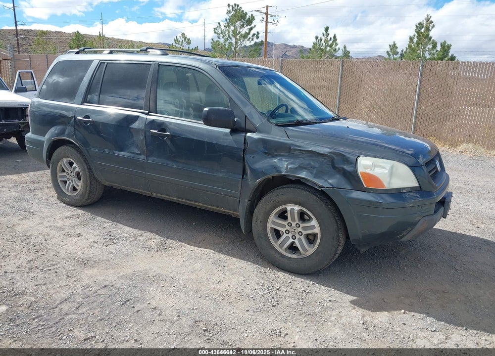2005 HONDA PILOT EX-L VIN: 2HKYF18715H561486