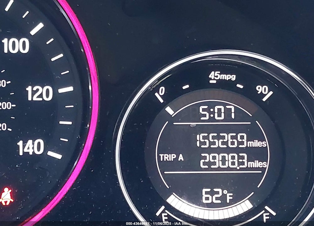2017 HONDA HR-V LX VIN: 3CZRU5H36HM700700