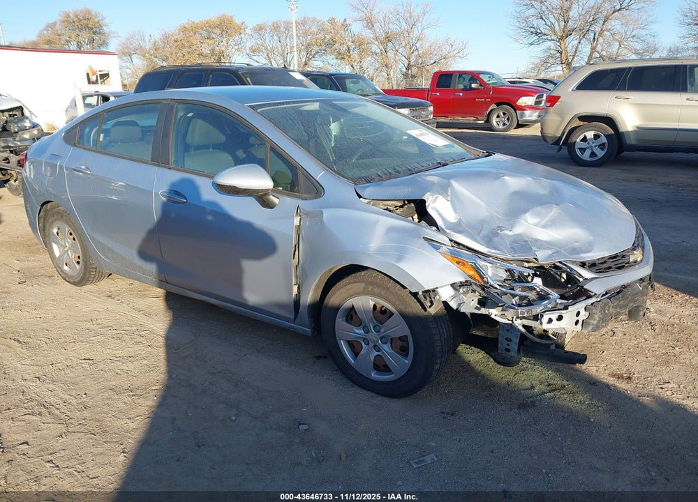2017 CHEVROLET CRUZE LS AUTO VIN: 1G1BC5SM8H7261255