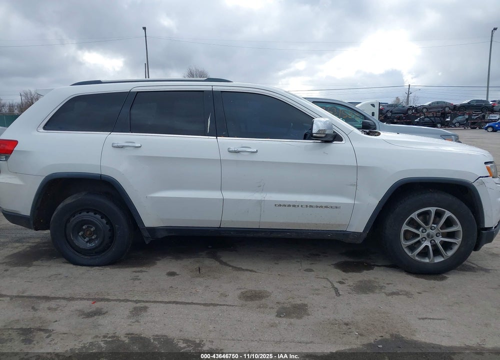 2015 JEEP GRAND CHEROKEE LIMITED VIN: 1C4RJEBGXFC792614