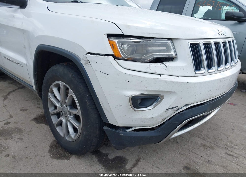 2015 JEEP GRAND CHEROKEE LIMITED VIN: 1C4RJEBGXFC792614