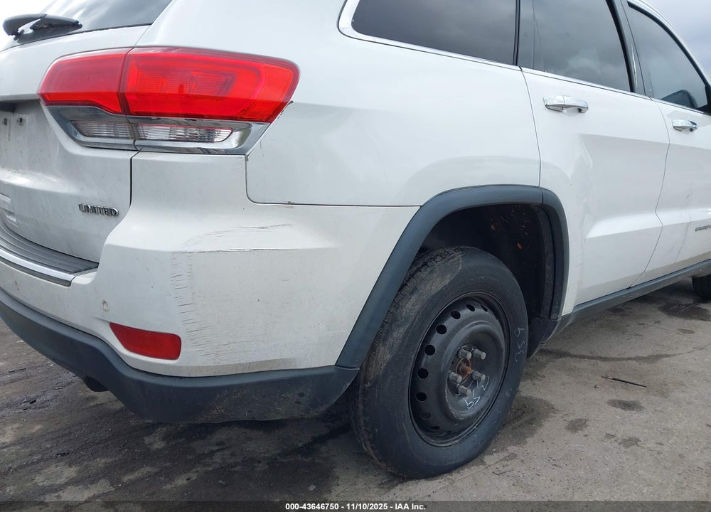 2015 JEEP GRAND CHEROKEE LIMITED VIN: 1C4RJEBGXFC792614