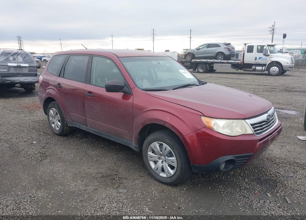 2010 SUBARU FORESTER 2.5X VIN: JF2SH6AC7AH759942