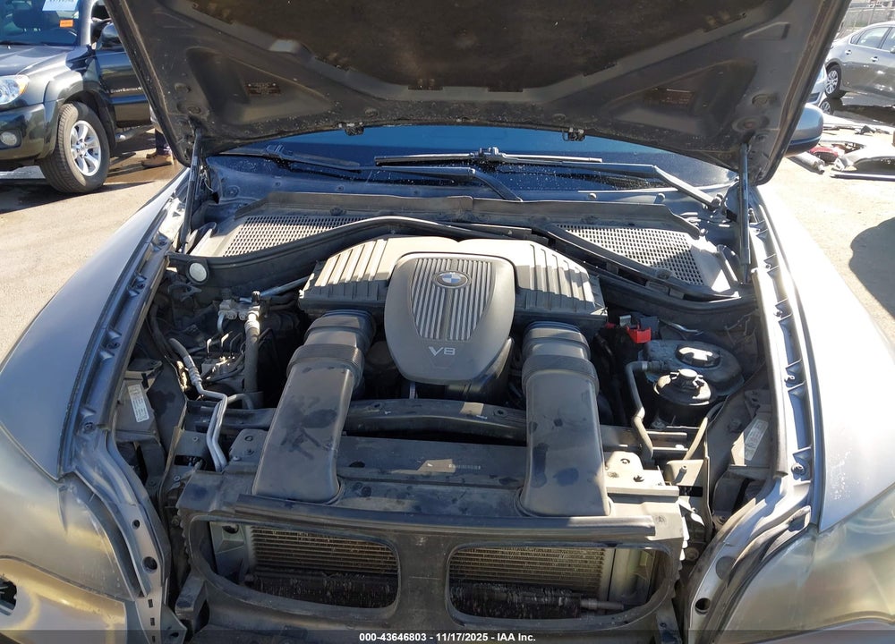 2008 BMW X5 4.8I VIN: 5UXFE835X8L166911
