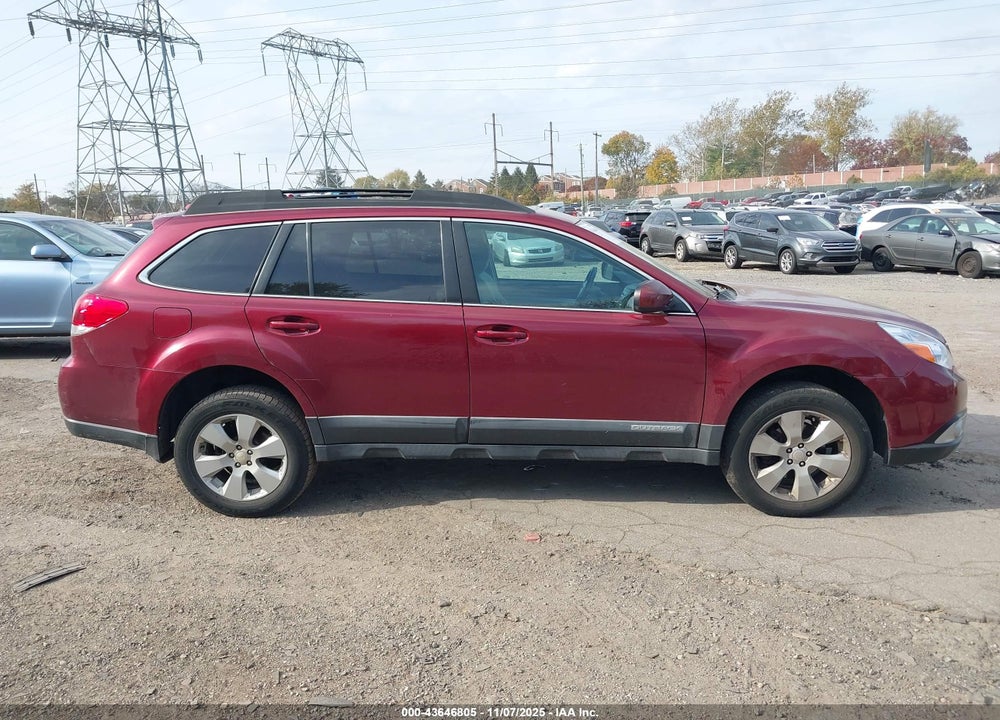 2011 SUBARU OUTBACK 2.5I PREMIUM VIN: 4S4BRBGC2B3326406