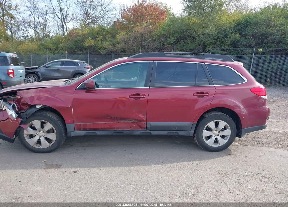 2011 SUBARU OUTBACK 2.5I PREMIUM VIN: 4S4BRBGC2B3326406