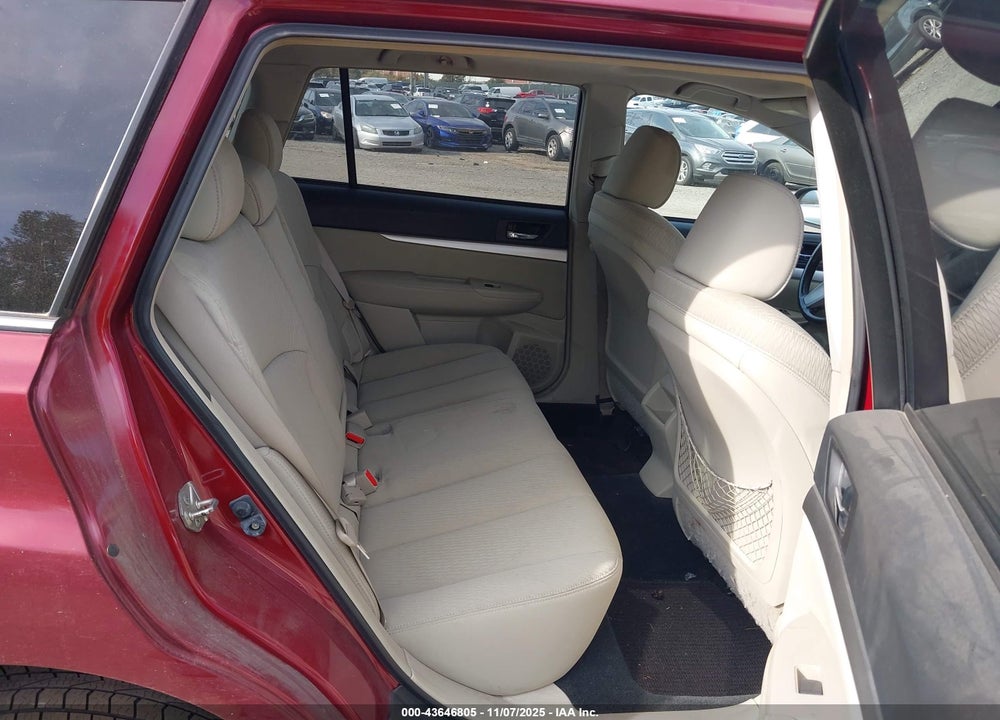2011 SUBARU OUTBACK 2.5I PREMIUM VIN: 4S4BRBGC2B3326406