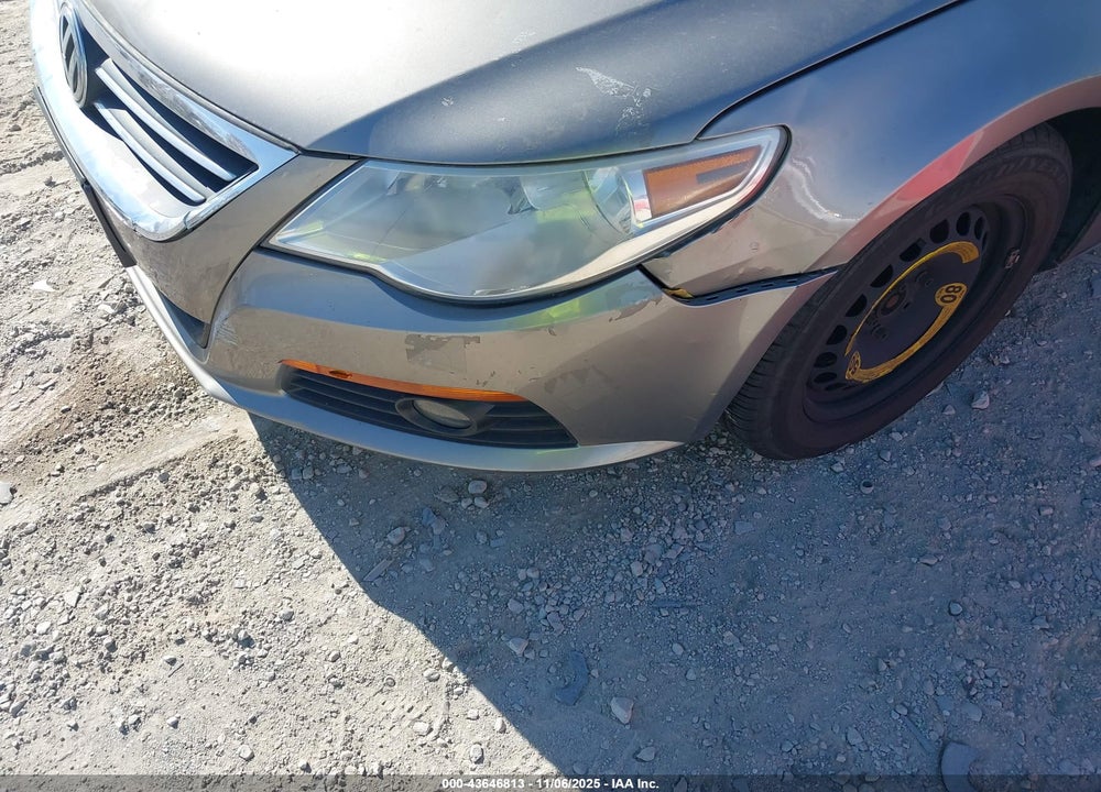 2012 VOLKSWAGEN CC LUX LIMITED VIN: WVWHN7AN9CE506926