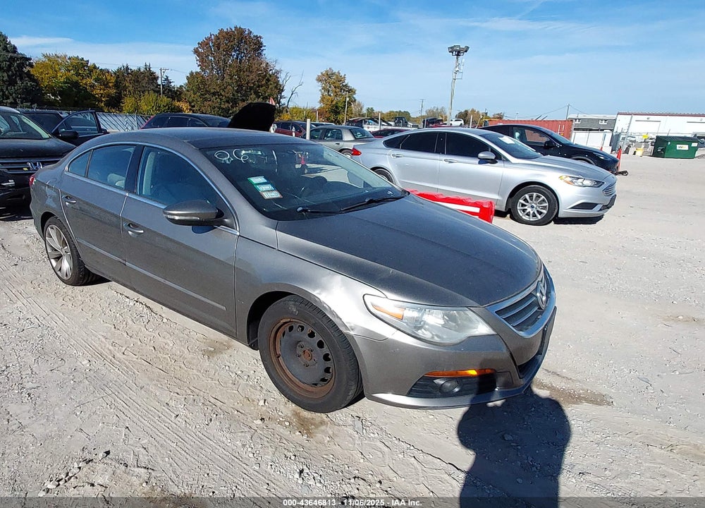 2012 VOLKSWAGEN CC LUX LIMITED VIN: WVWHN7AN9CE506926