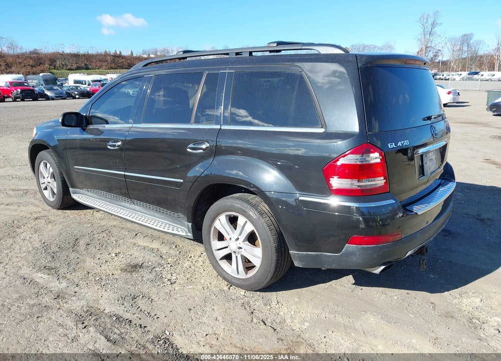 2008 MERCEDES-BENZ GL-CLASS VIN: 4JGBF71EX8A321460