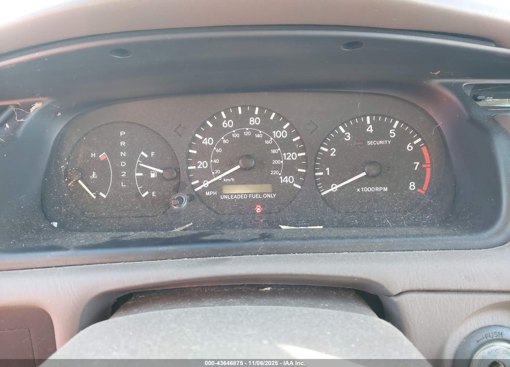 1997 TOYOTA CAMRY XLE V6 VIN: 4T1BF22K8VU027735